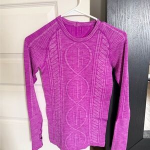 Lululemon Rest Less Pullover in Heathered Ultra Violet